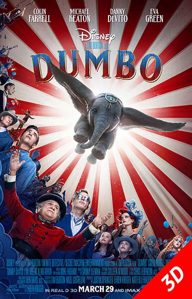 Dumbo 3D poster image