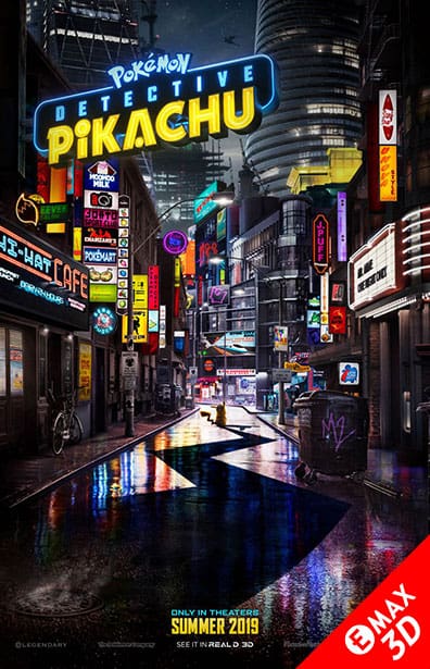 POKÉMON Detective Pikachu 3D EMAX ATMOS poster image