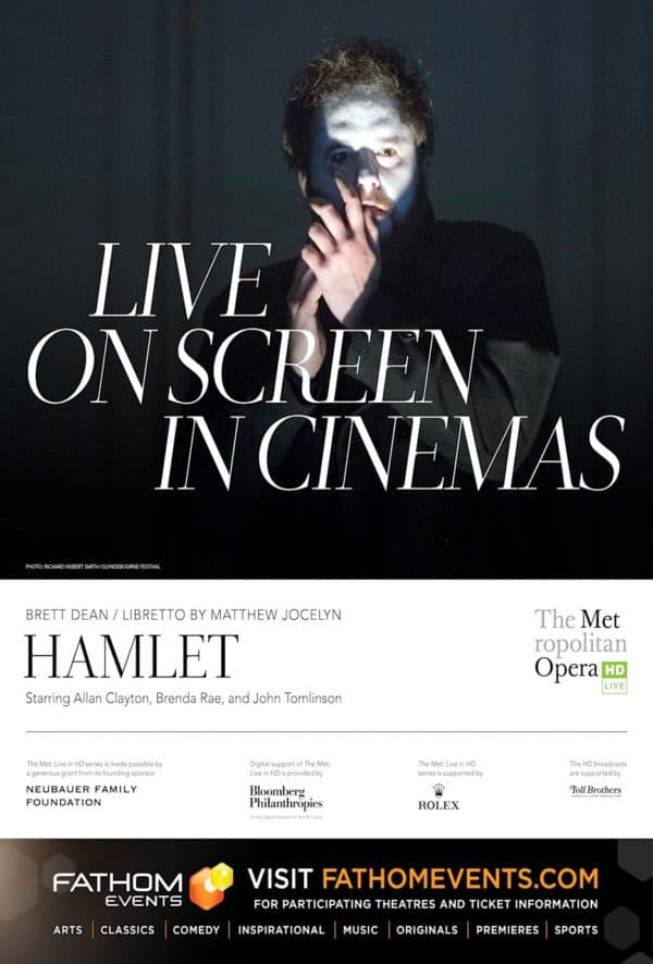 Metropolitan Opera: Hamlet poster image