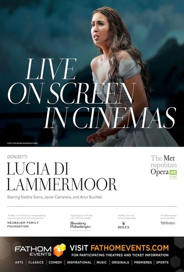 Metropolitan Opera: Lucia Di Lammermoor poster image