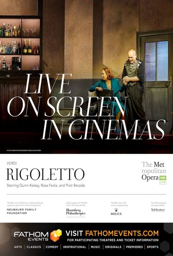 Metropolitan Opera: Rigoletto poster image