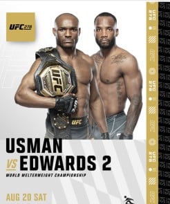 UFC 278: Usman vs. Edwards 2 poster image
