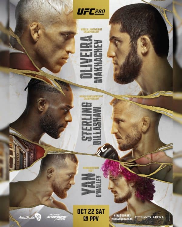 UFC 280: Oliveira vs Makhachev poster image