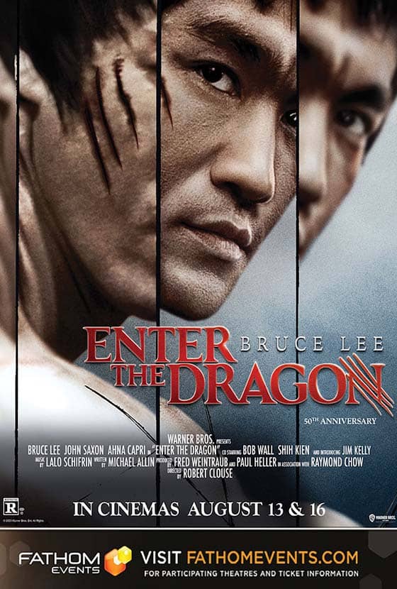 Enter The Dragon 50th Anniversary poster image