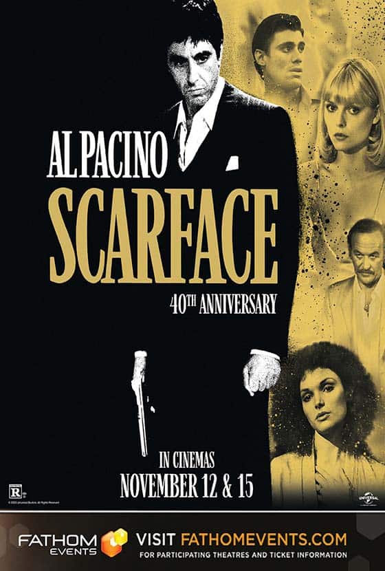 Scarface 40th Anniversary poster image