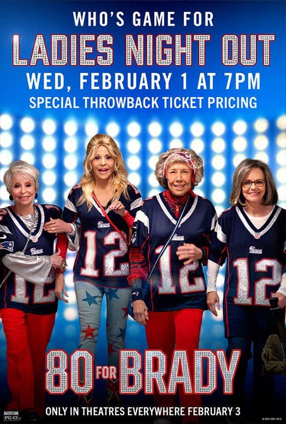 80 for Brady Ladies Night Out poster image