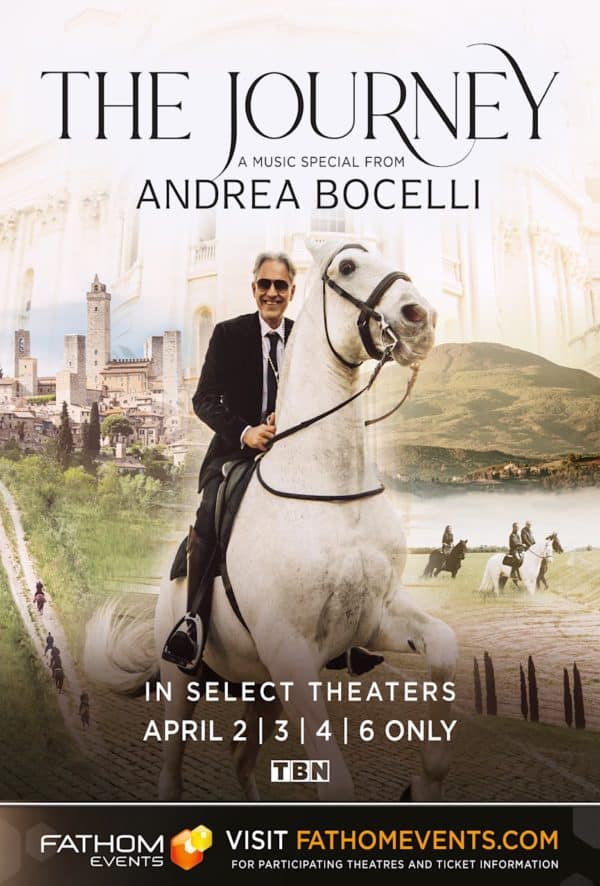 THE JOURNEY with Andrea Bocelli poster image