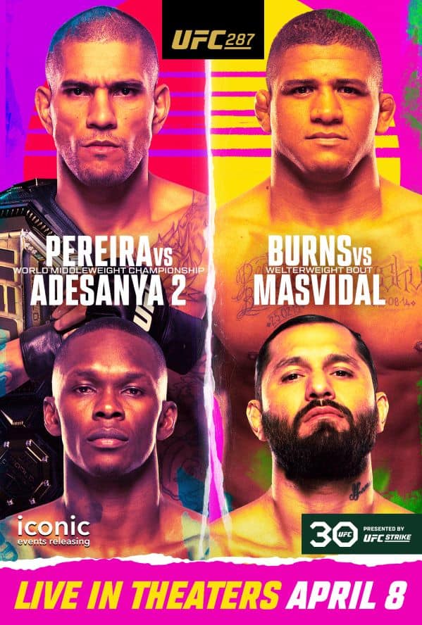 UFC 287: Pereira vs. Adesanya 2 poster image