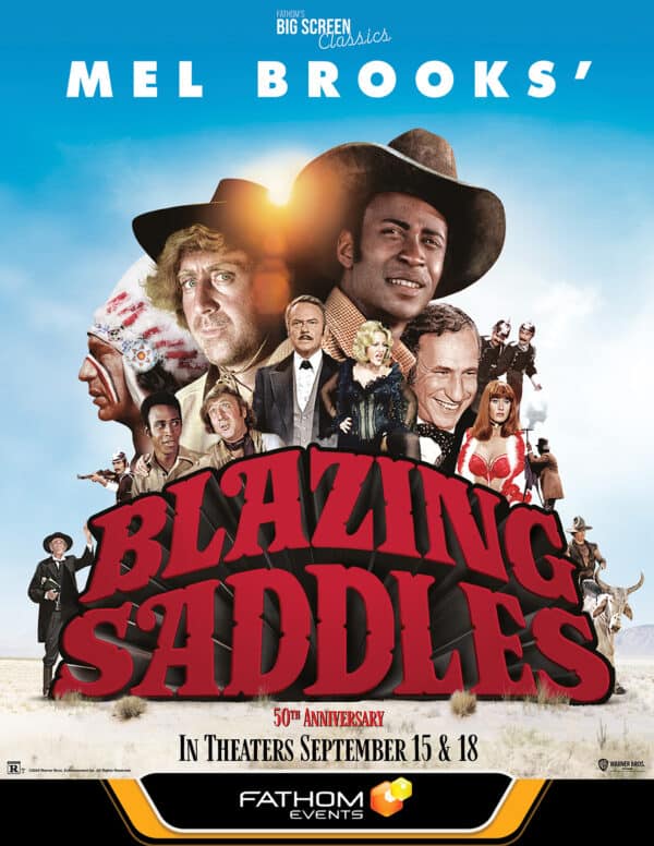 Blazing Saddles 50th Anniversary poster image