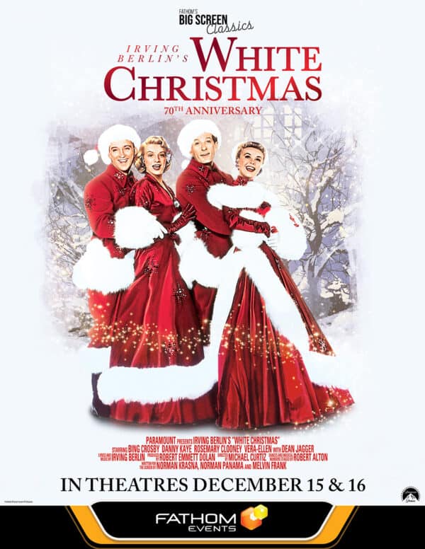 White Christmas 70th Anniversary poster image
