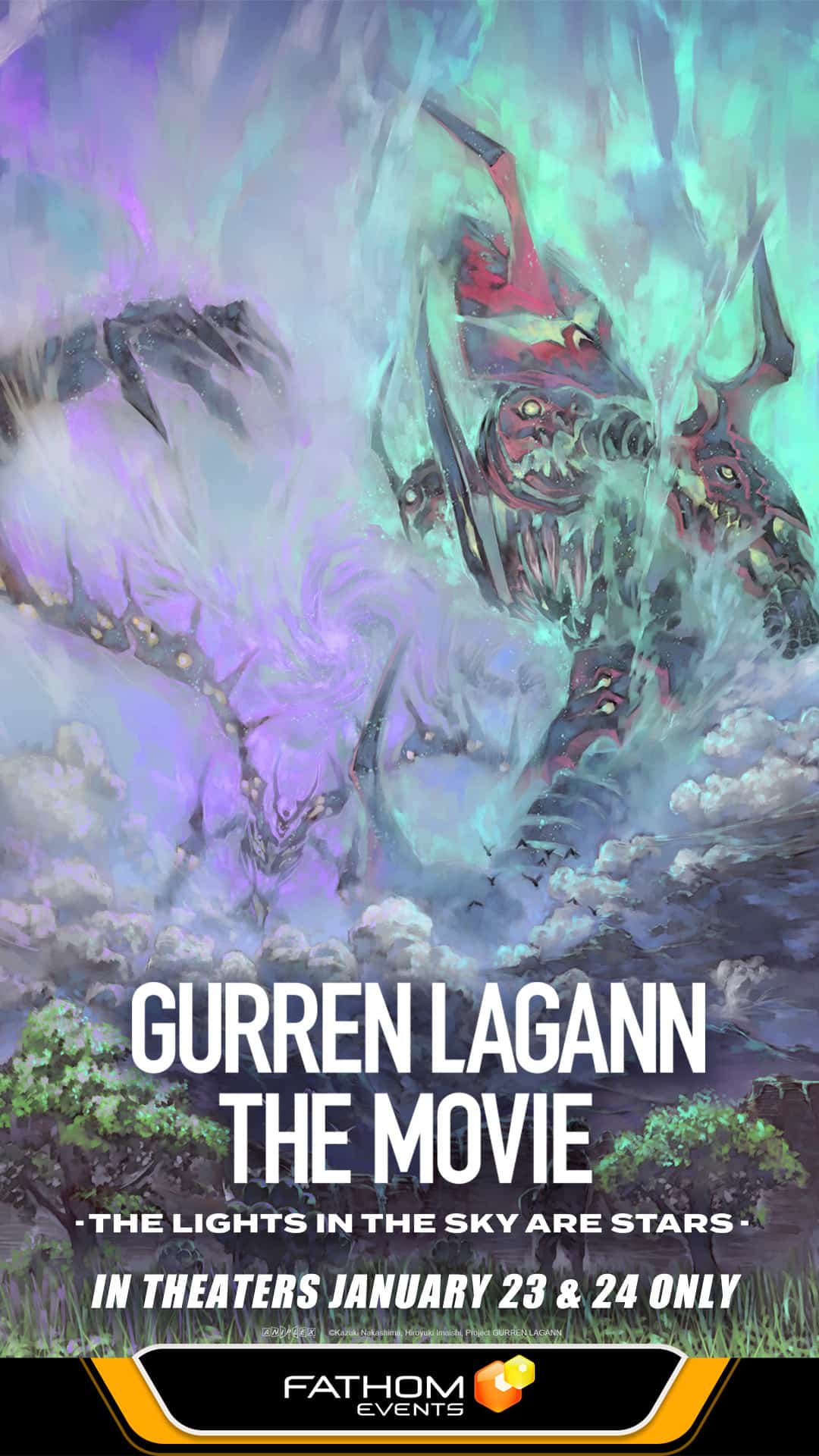 Gurren Lagann The Movie The Lights in the Sky are Stars (Subbed