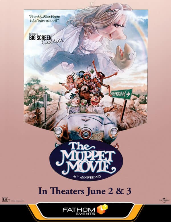 The Muppet Movie 45th Anniversary poster image