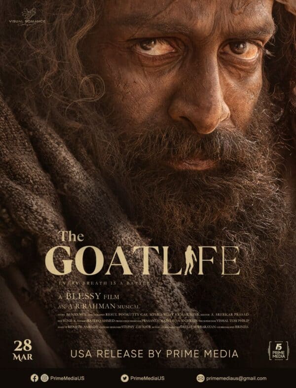 Aadujeevitham - The Goat Life poster image