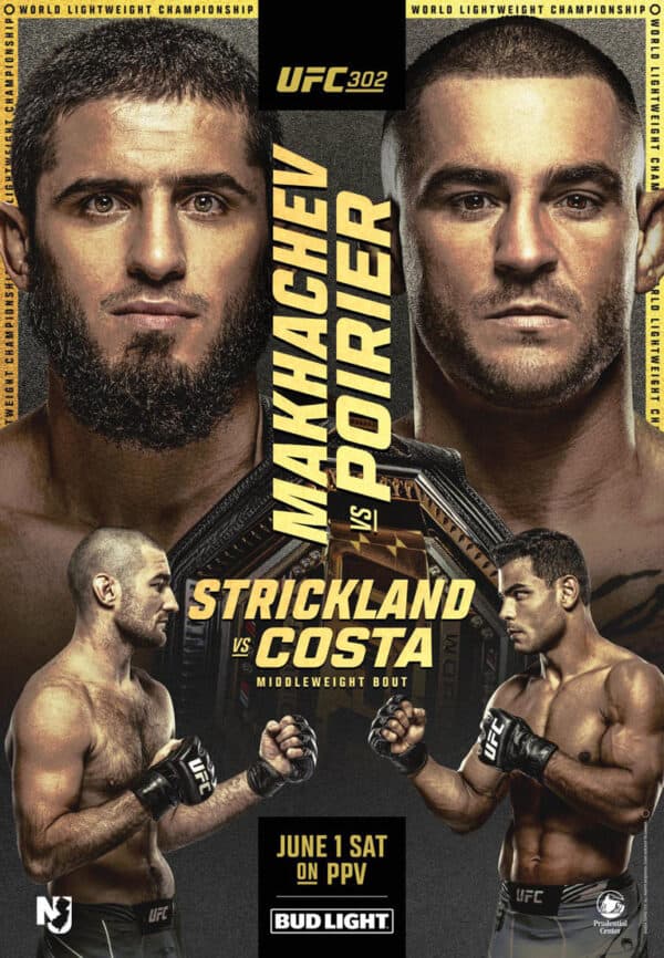 UFC 302: Makhachev vs. Poirier poster image