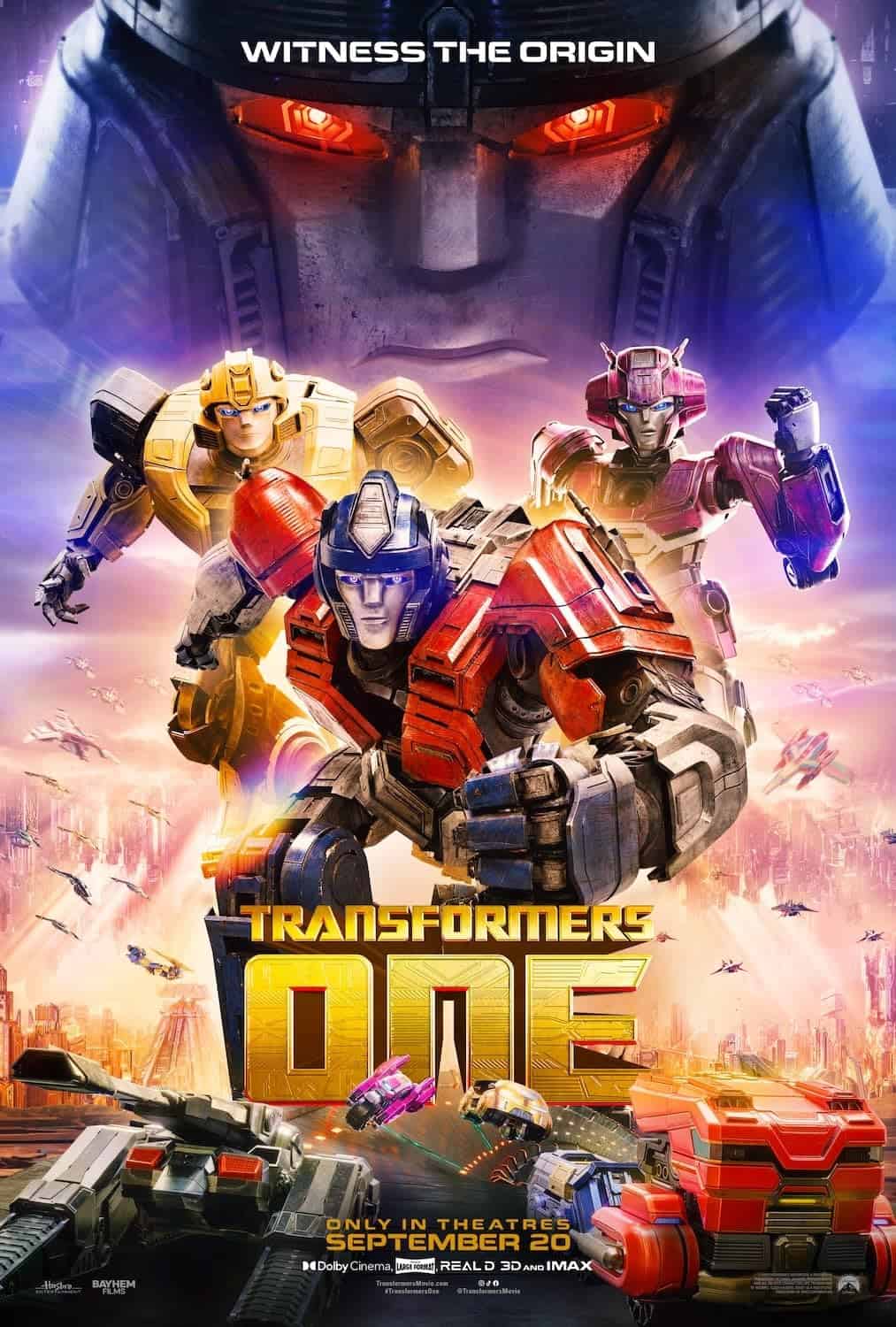 Transformers One - Watch Now at Emagine Entertainment Theatres
