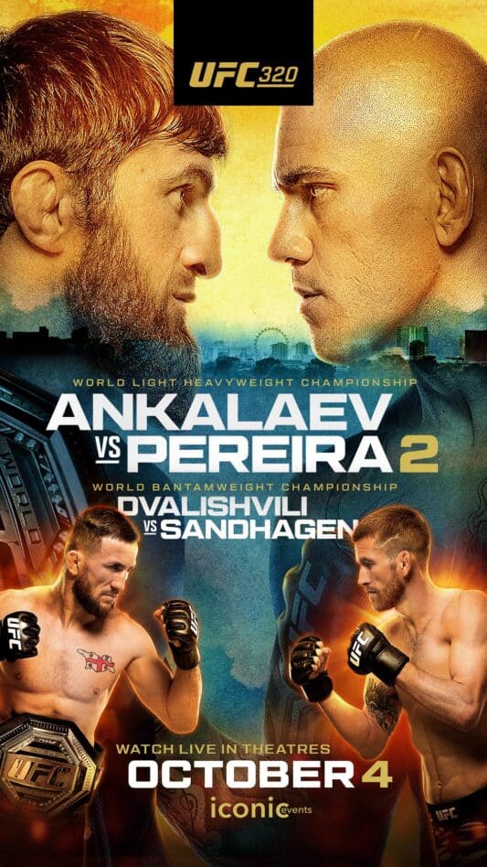 UFC 320: Ankalaev vs. Pereira 2 poster image
