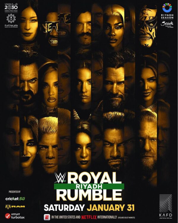 WWE's Royal Rumble 2026 poster image