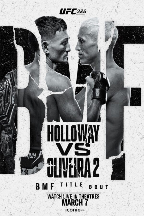 UFC 326: Holloway vs. Oliveira 2 poster image