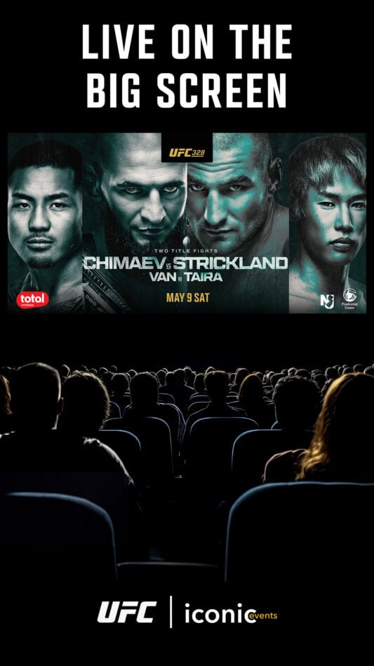 UFC 328: Chimaev vs. Strickland poster image