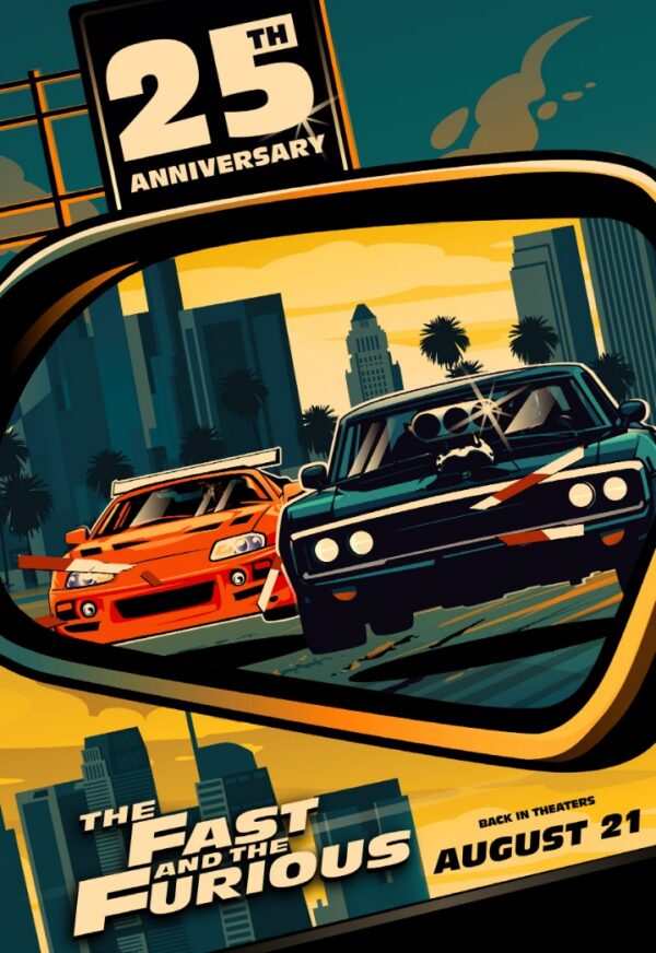 The Fast and the Furious {2001} 25th Anniversary poster image