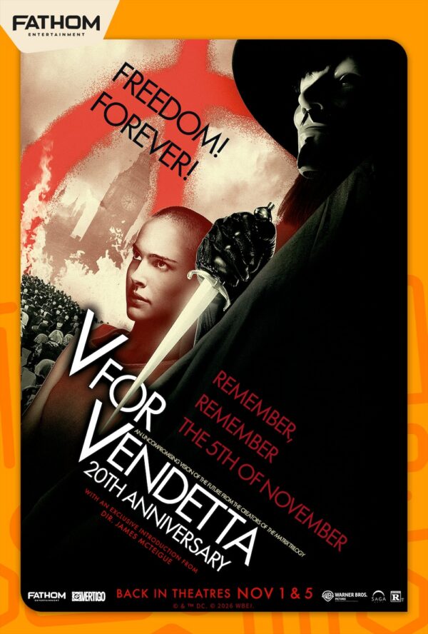 V for Vendetta 20th Anniversary poster image